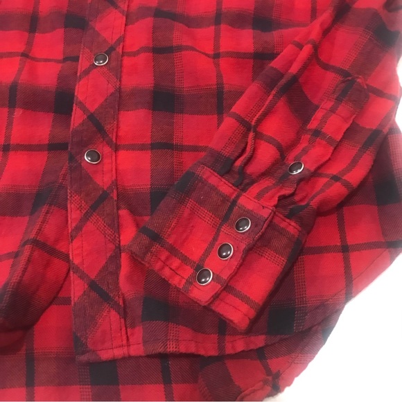 Wrangler women vintage retro western wear black pearl snap buttons size s - Picture 5 of 13